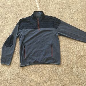 Medium Orvis blue lightweight quarter zip